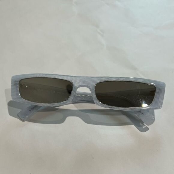 Alain Mikli X Alexandre Vauthier Edwidge Sunglasses in White Pointille/M… main image 6